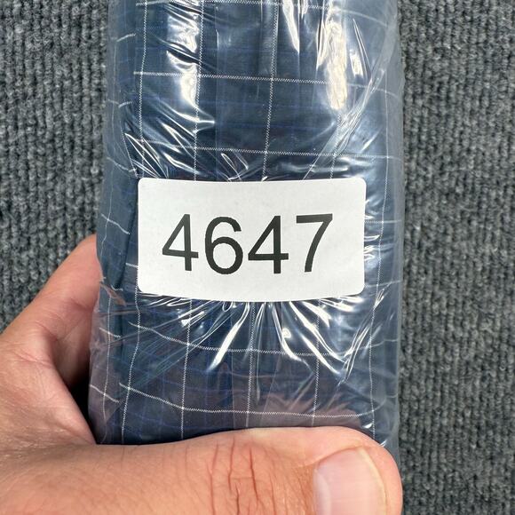 Ariat Pro Series Stretch Western Shirt Men's Medium Blue Window Pane Cowboy - Picture 10 of 10